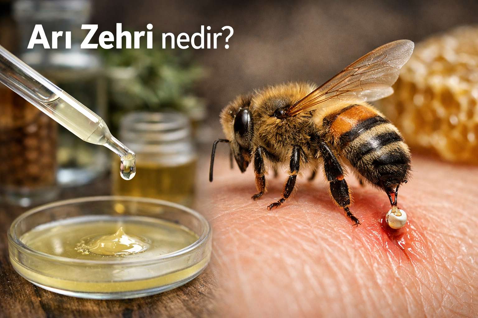 arı zehri nedir? Apitoksin