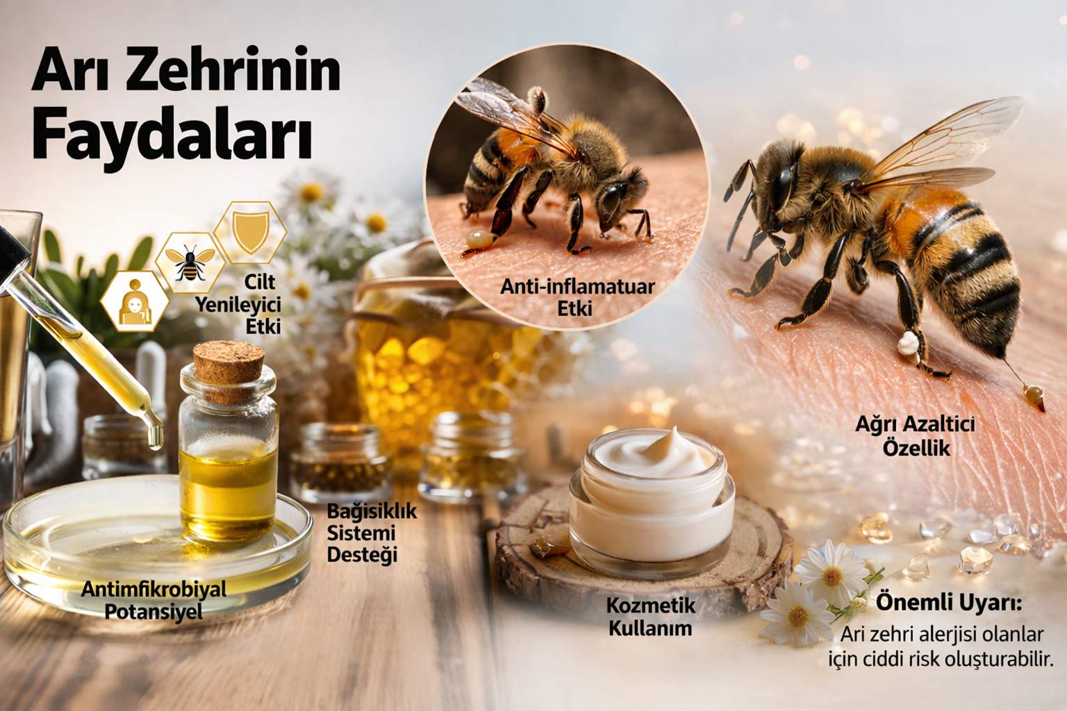 arı zehri apitoksin faydaları