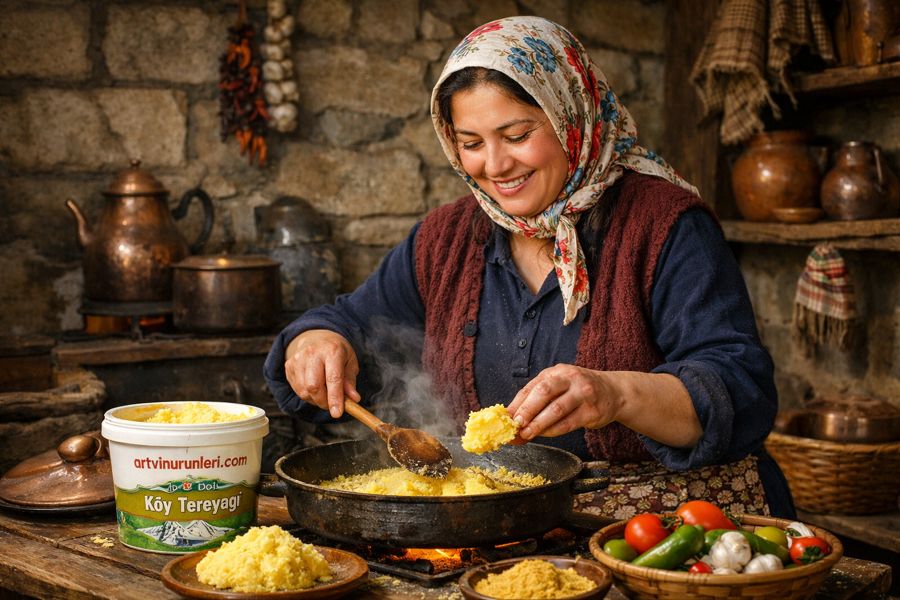 artvine ait tereyağı çeşitleri