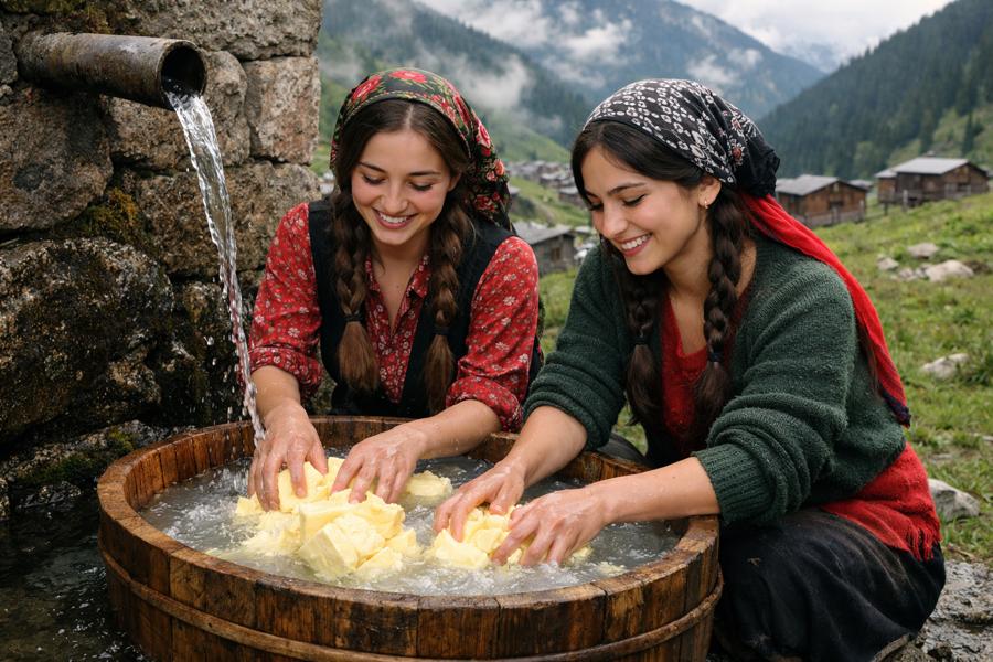 artvin köy tereyağı