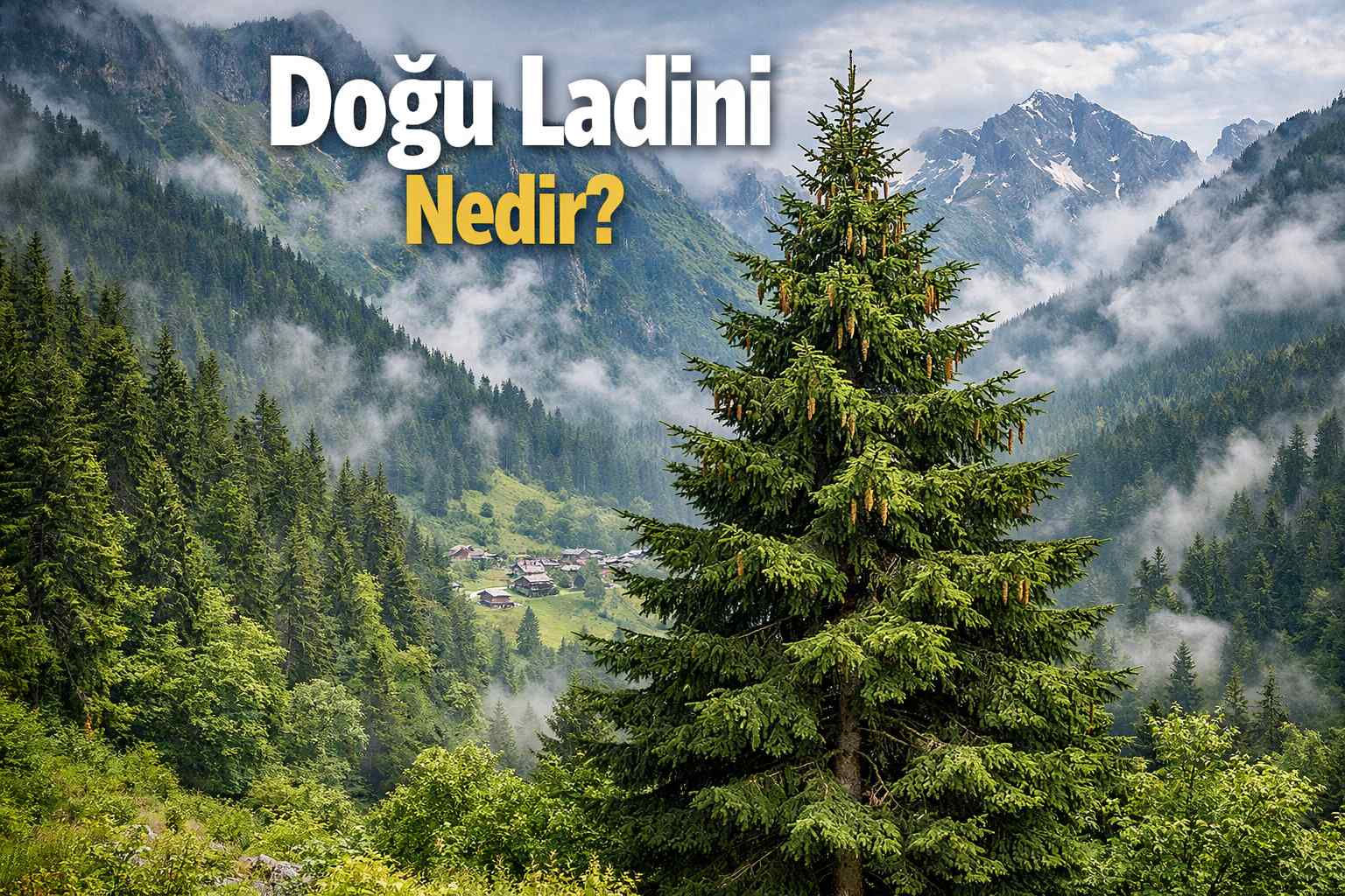Doğu Ladini (Picea orientalis) Hakkında Bilmeniz Gerekenler