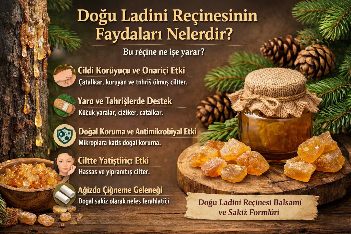 Doğu Ladini Reçinesi Nedir? Faydaları ve Geleneksel Kullanımı