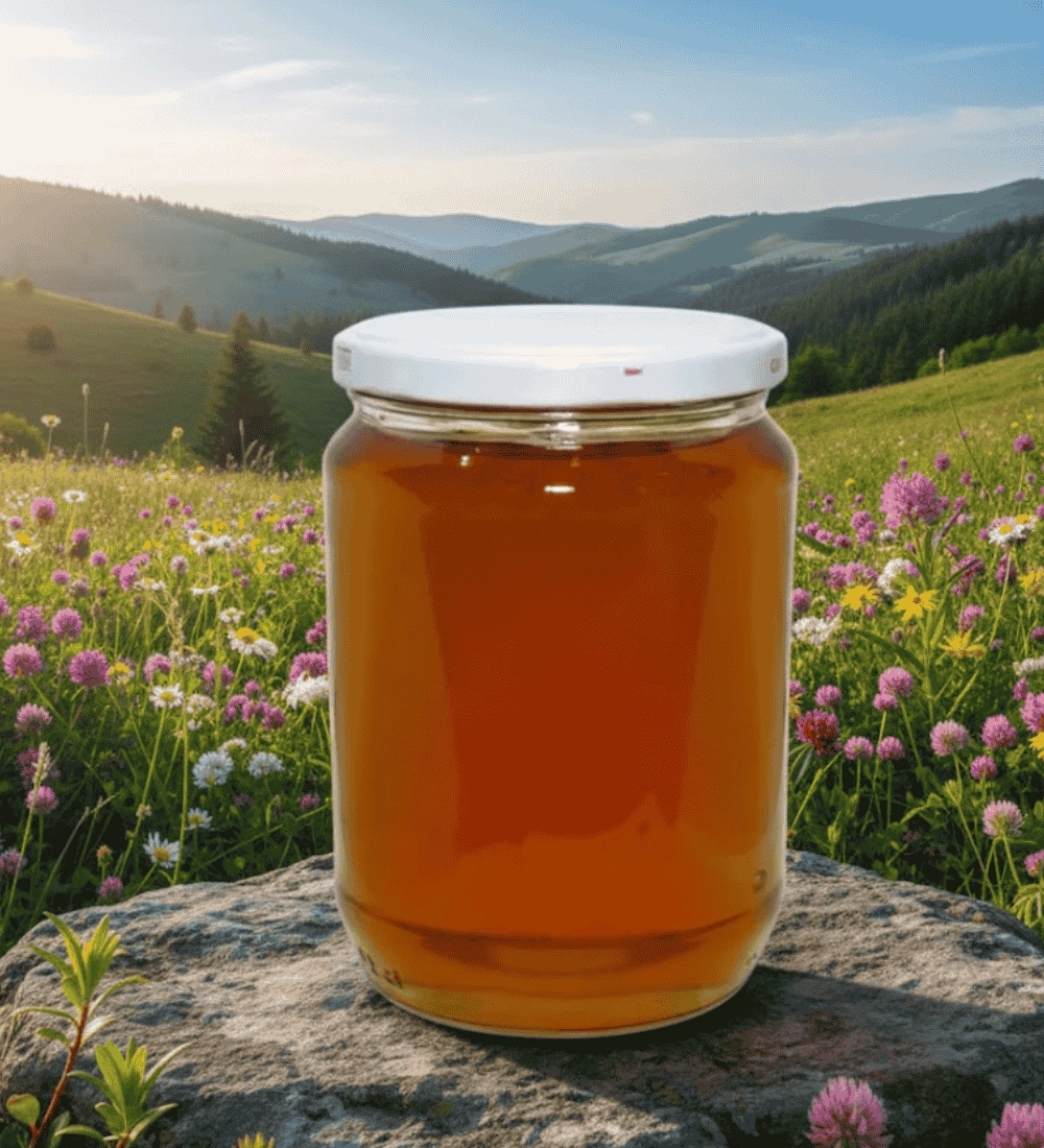 Artvin Ardanuç Çiçek Balı 500 g | Polifloral Çiçek Balı