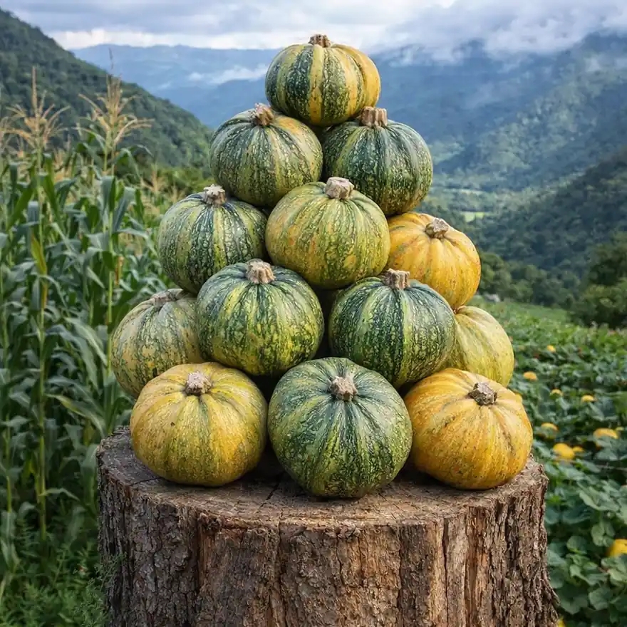 Ata Tohumu Kara Kabak Çekirdeği (40 Adet)