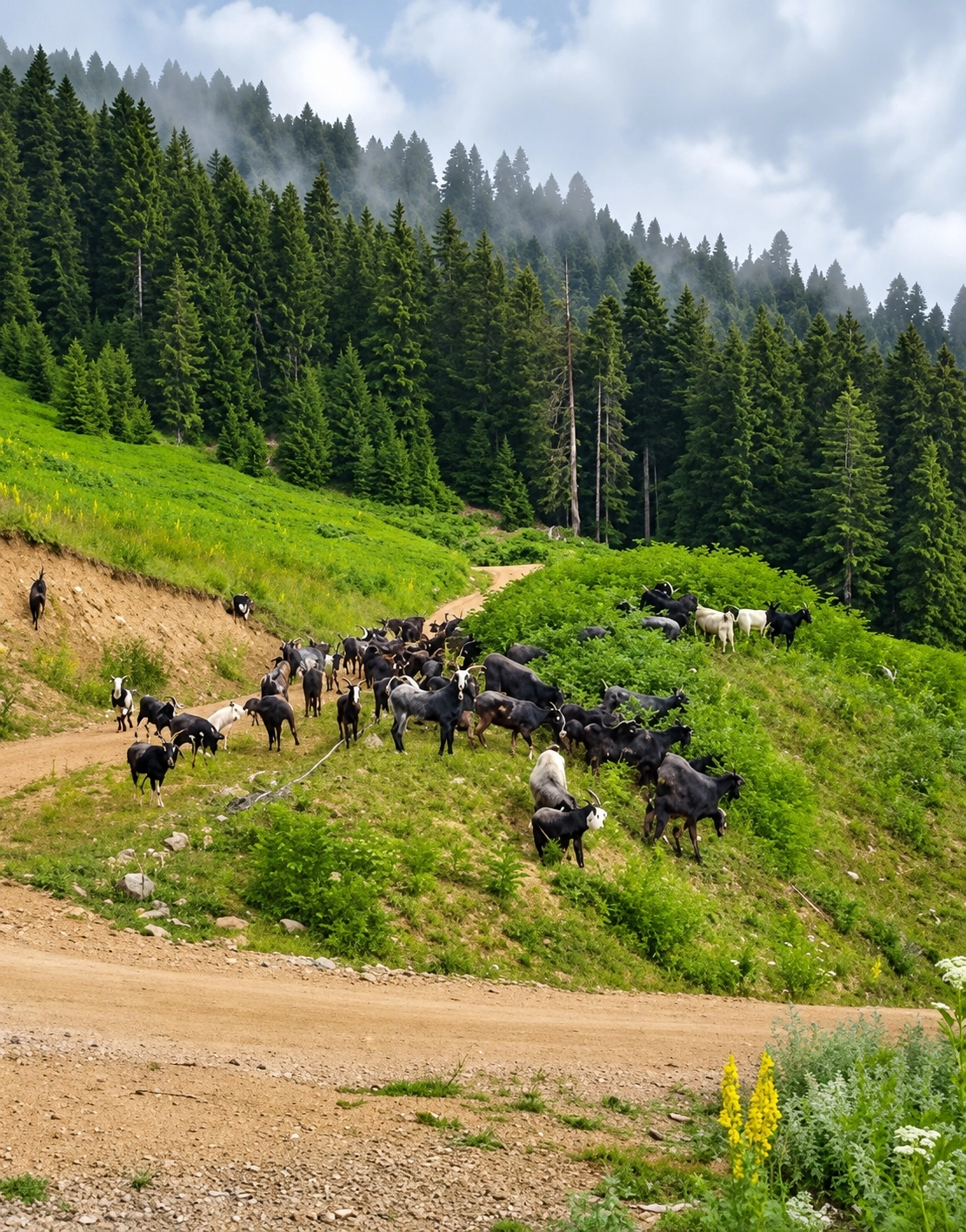 Keçi Tereyağı 1 Kg | Az Tuzlu, Artvin Dağlarından Saf Lezzet