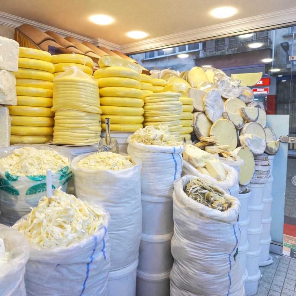 Telli Muhlama Peyniri 1 Kg | Kuymaklık Yarım Yağlı Kolot Peyniri