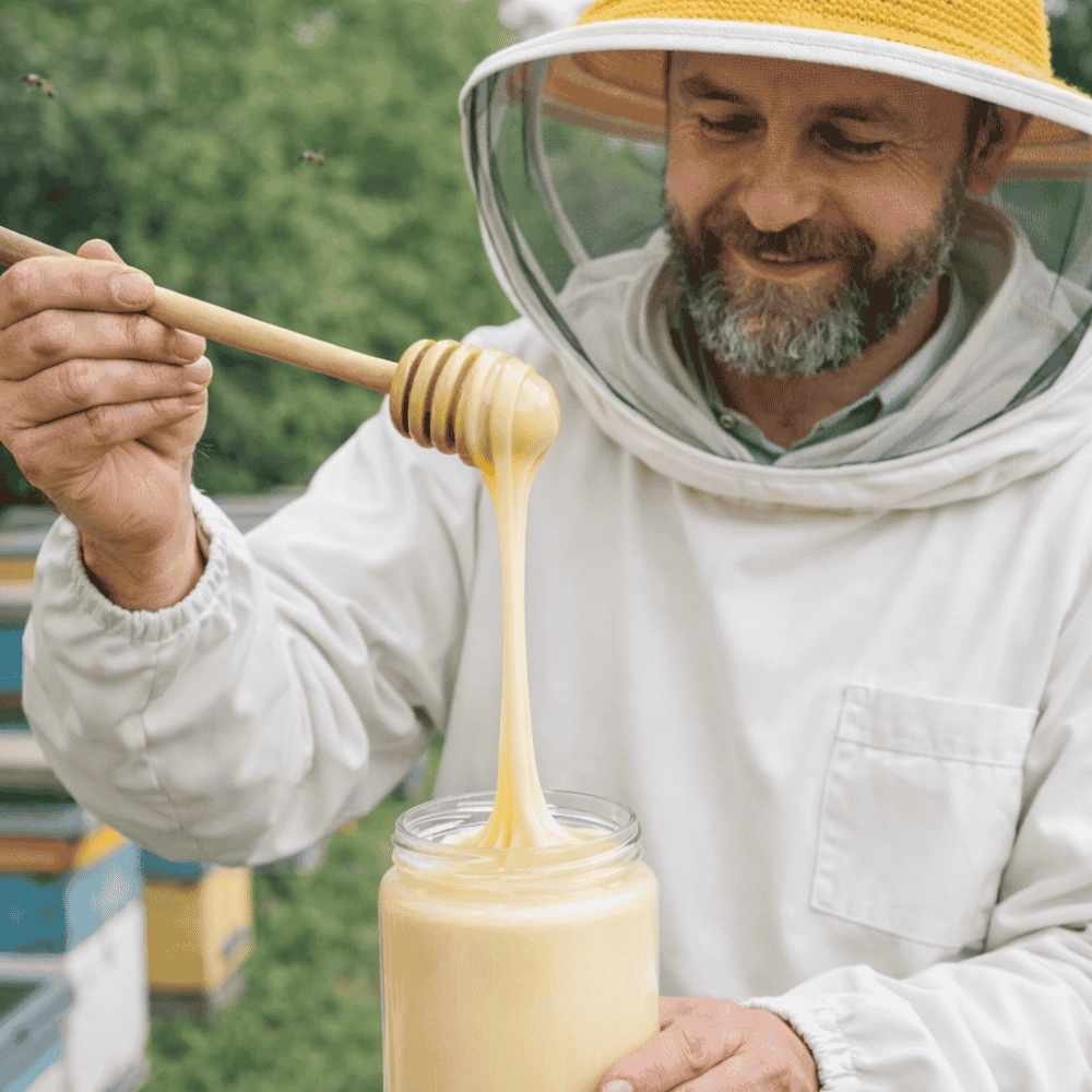 Beyaz Bal (Krem Bal) 700 g | Artvin Yayla Ham Çiçek Balı