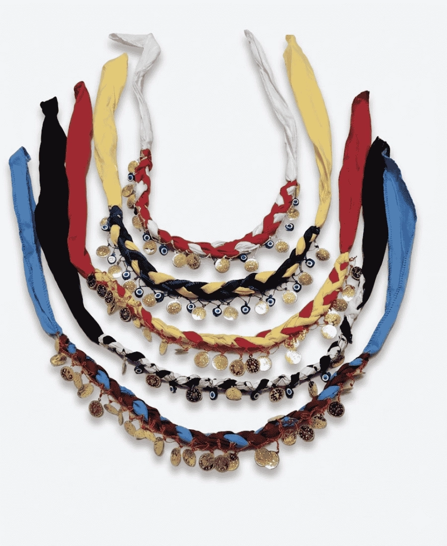 Örgülü Keşan Bandana