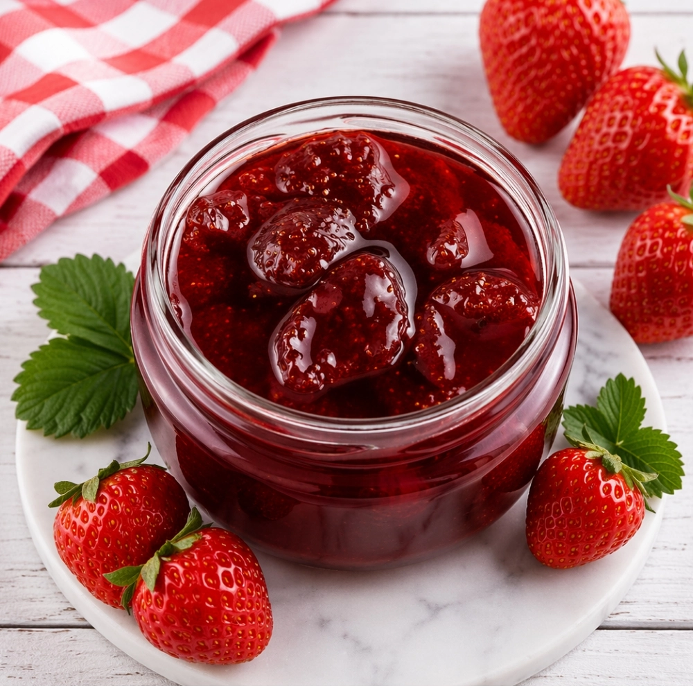 Artvin Dağ Çileği Reçeli 450 g | Ev Yapımı Geleneksel Lezzet