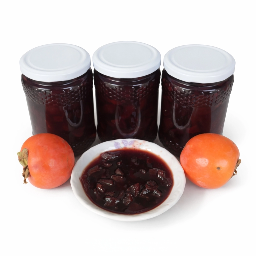 Trabzon Hurma Reçeli 450 g | Artvin Berta Cennet Hurma Reçeli