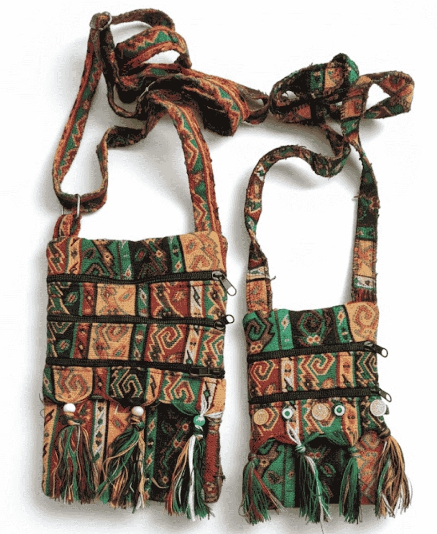 Rize Bezi Yandan Asmalı Dokuma Çanta