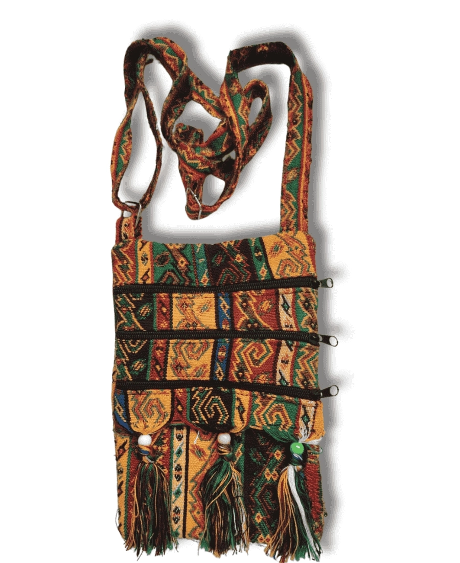 Rize Bezi Yandan Asmalı Dokuma Çanta