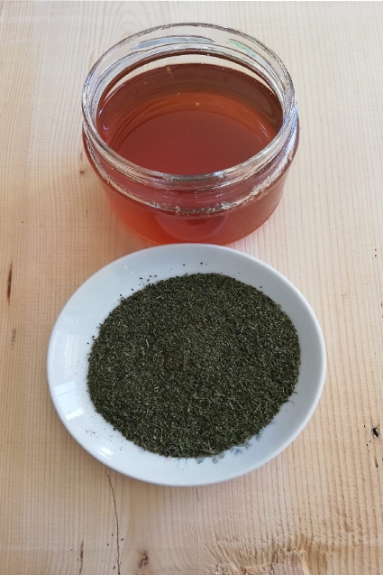 Isırgan Otu Tohumu  Bal Karışımı-  %100 Doğal - Artvin Berta (Net 250 Gr)