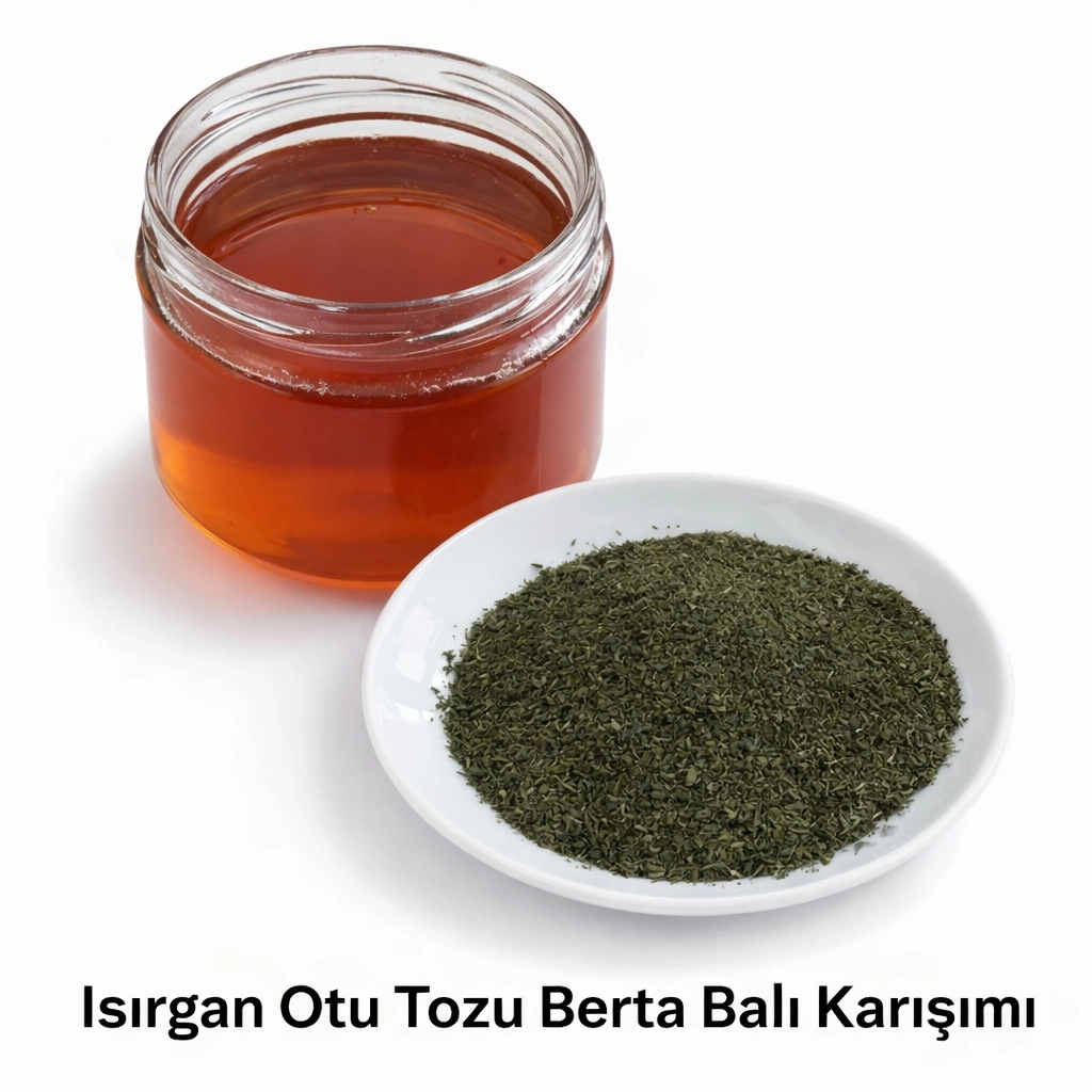 Isırgan Otu Tohumu Bal Karışımı 250 g | Doğal Berta Balı ile Katkısız Yöresel Karışım