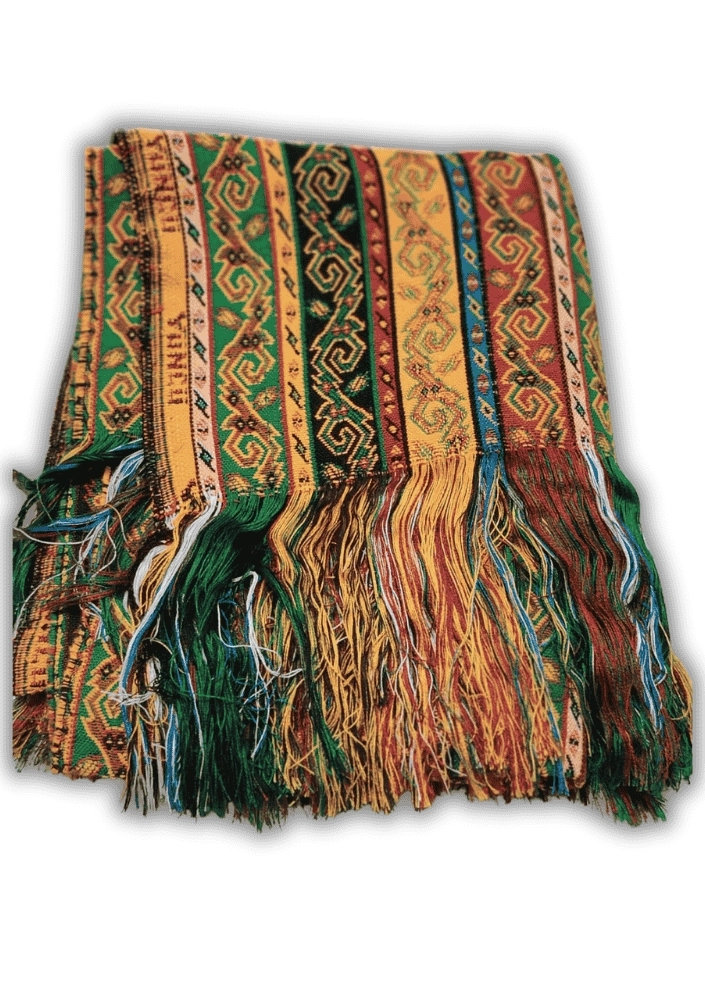 Keşan Dokuma Kalın Şal / Masa Örtüsü (110×110 cm)