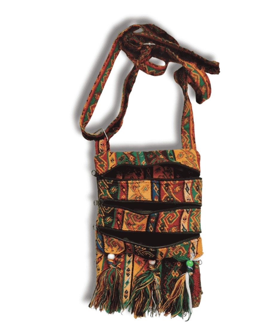 Rize Bezi Yandan Asmalı Dokuma Çanta