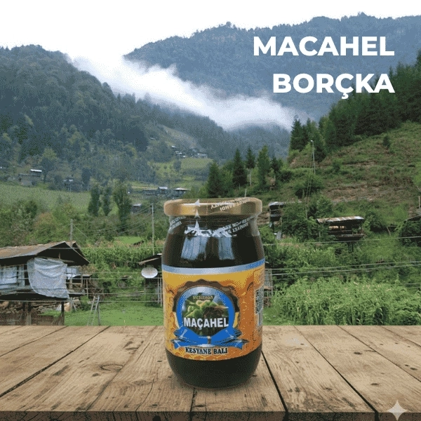  Borçka Macahel Kestane Balı (Net 500 Gr) 