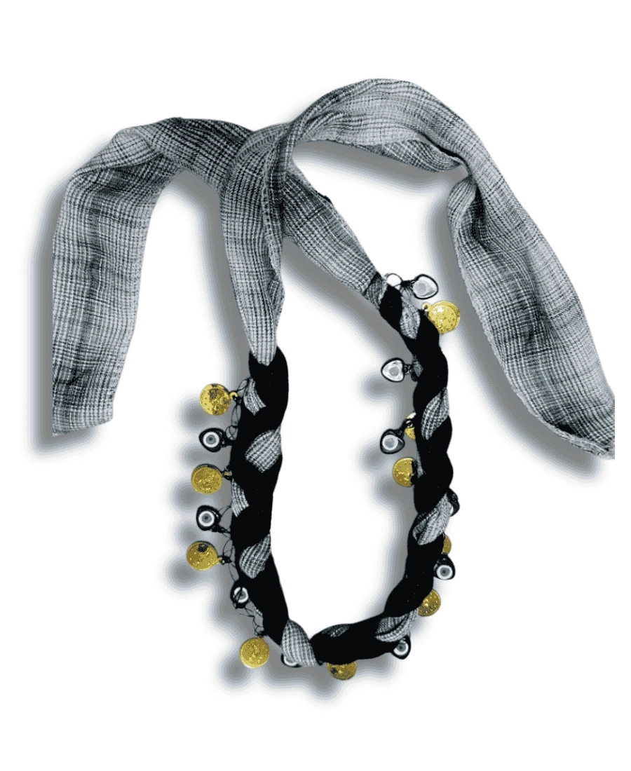 Örgülü Keşan Bandana