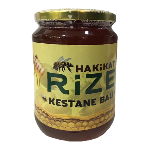 Doğal Rize  Balı - % 80 Kestane , % 20 Komar  (Net 970 Gr) 