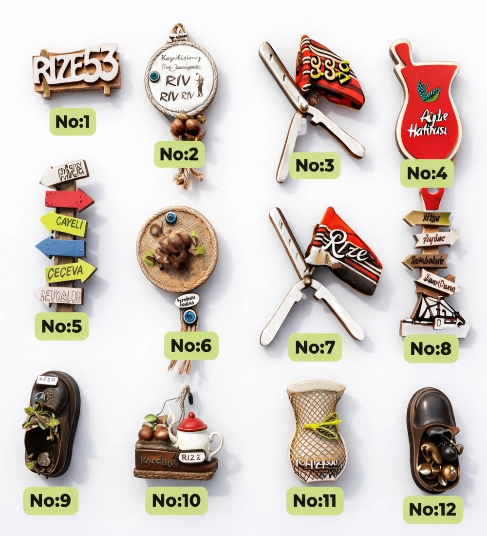 Karadeniz Temalı Magnetler 