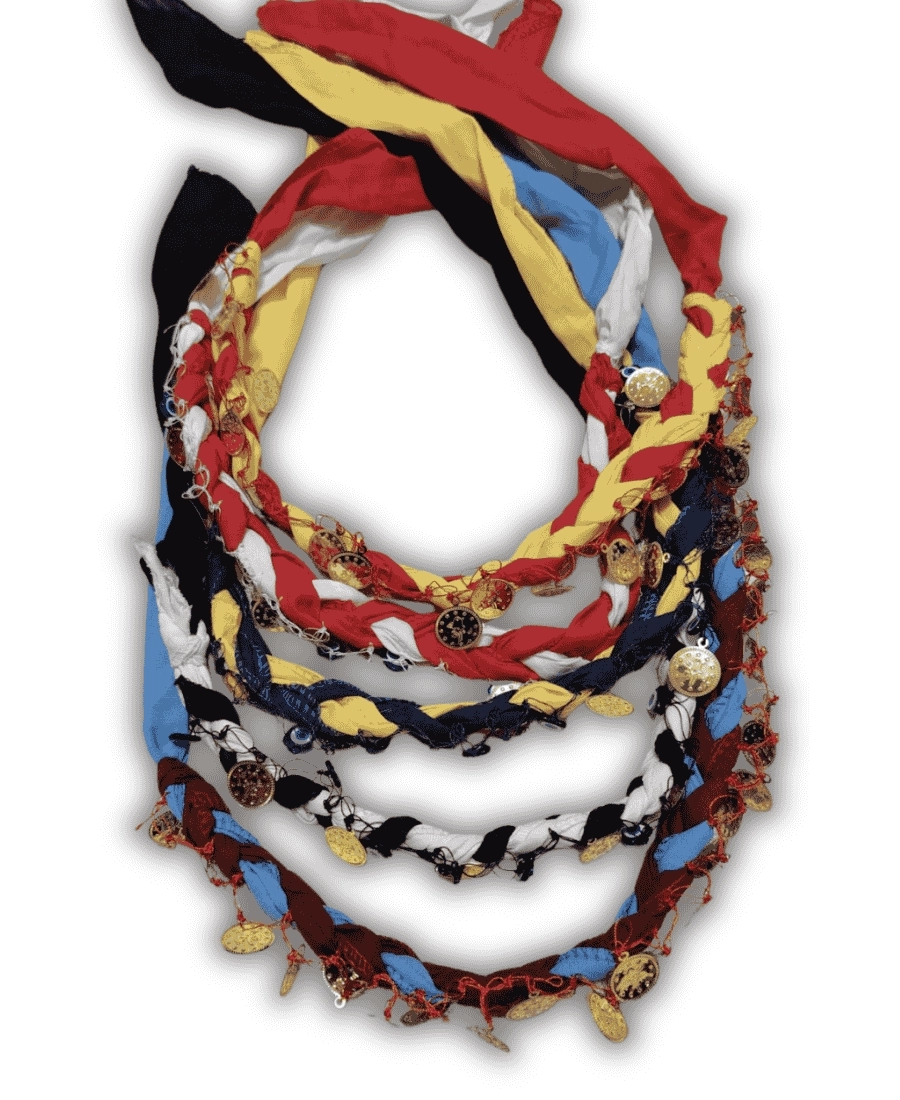 Örgülü Keşan Bandana