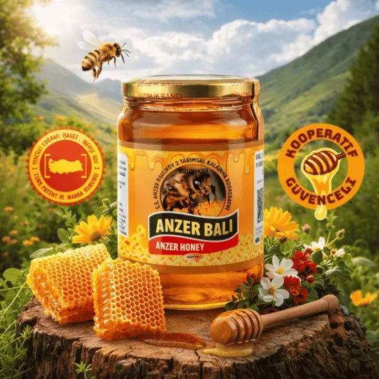 Coğrafik İşaretli  Anzer Balı | Doğal Anzer Yayla Balı