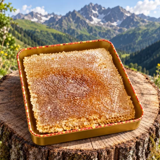 Artvin Yayla Petekli Çiçek Balı | Kaçkar Dağı Eteklerinden