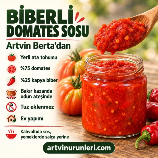  Yerli Tohum, Ev Yapımı Domates Sosu