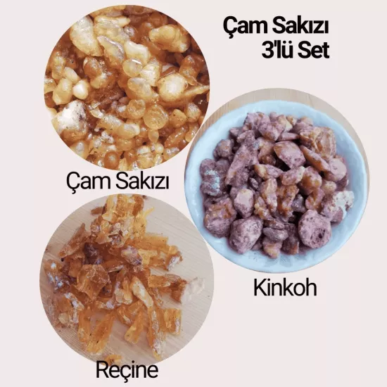 Artvin Çam Sakızı Üçlü Paketi