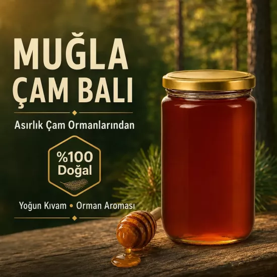 Doğal Çam Balı, Yoğun Aromalı 