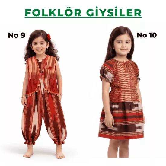 Karadeniz Kız Çocuk Folklör Kombini | Gösteri & Etkinlik Seti