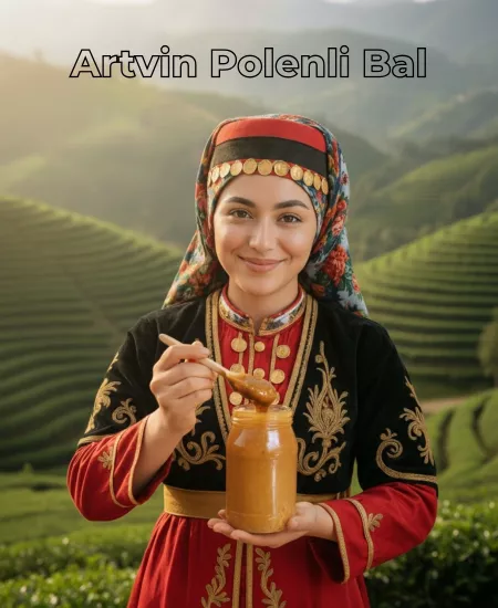 Artvin Doğal Polenli Bal | Berta Balı Karışımı 