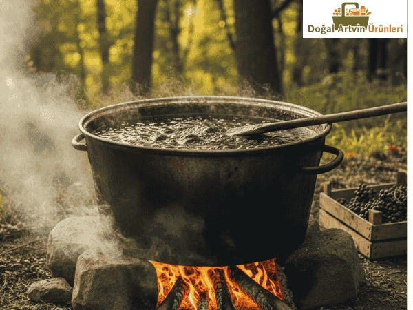 Kokulu Siyah Üzüm Pekmezi  (Net 470 g)