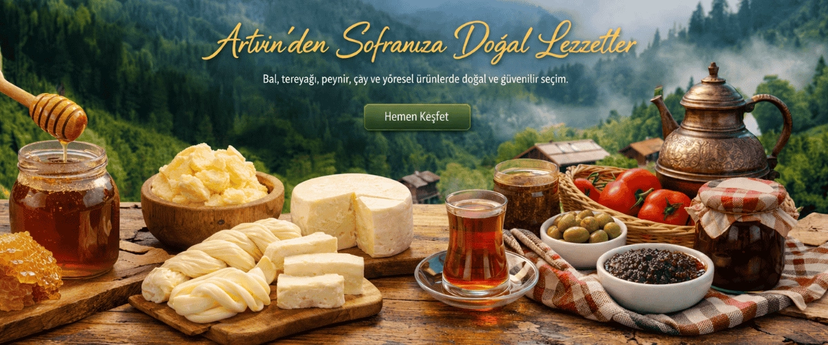 artvin yöresel doğal ürünler